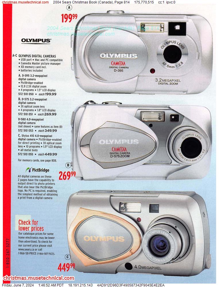 2004 Sears Christmas Book (Canada), Page 814