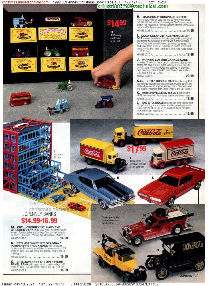 1992 JCPenney Christmas Book, Page 457
