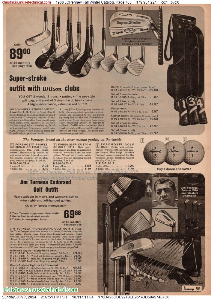 1966 JCPenney Fall Winter Catalog, Page 705
