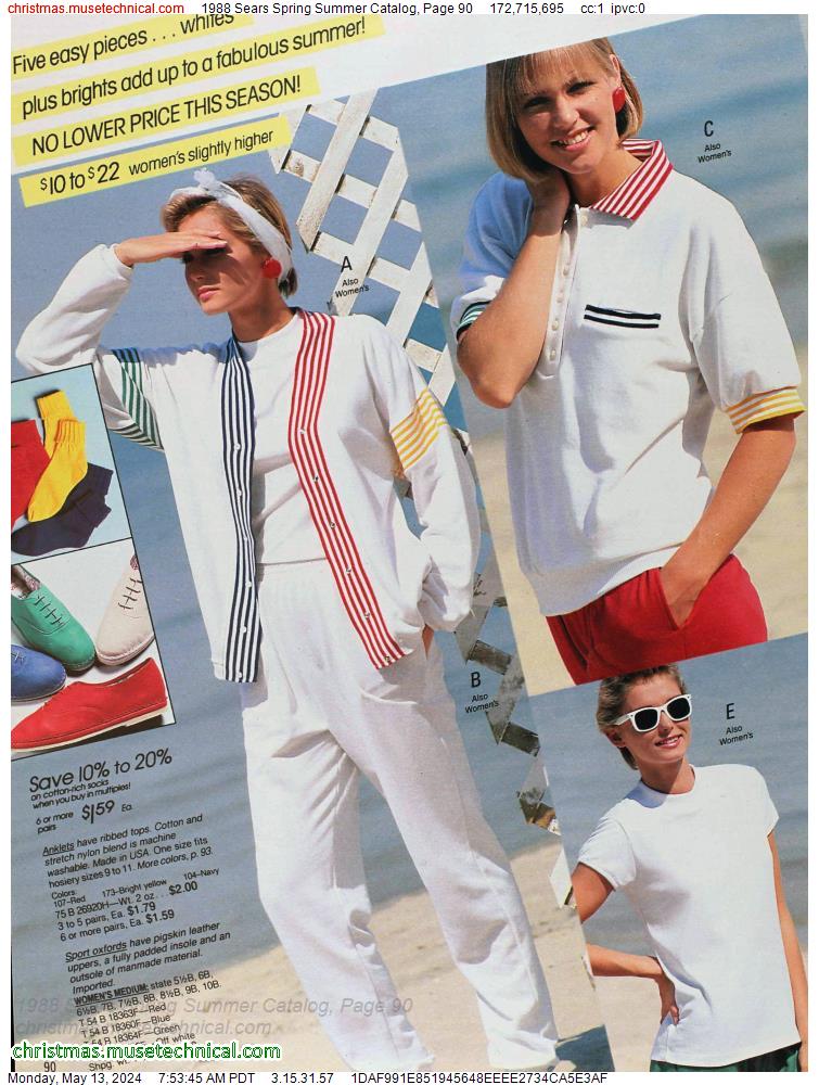 1988 Sears Spring Summer Catalog, Page 90