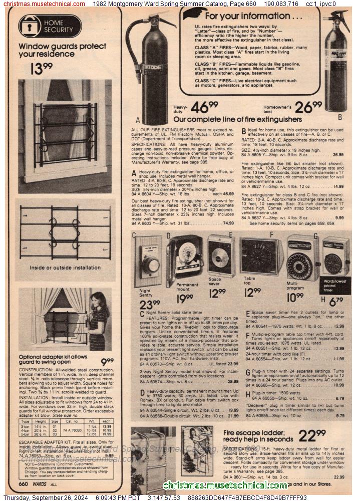 1982 Montgomery Ward Spring Summer Catalog, Page 660