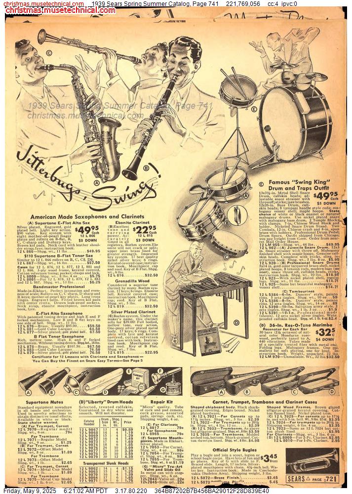 1939 Sears Spring Summer Catalog, Page 741