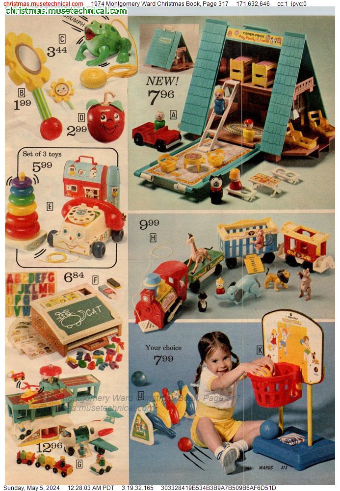 1974 Montgomery Ward Christmas Book, Page 317
