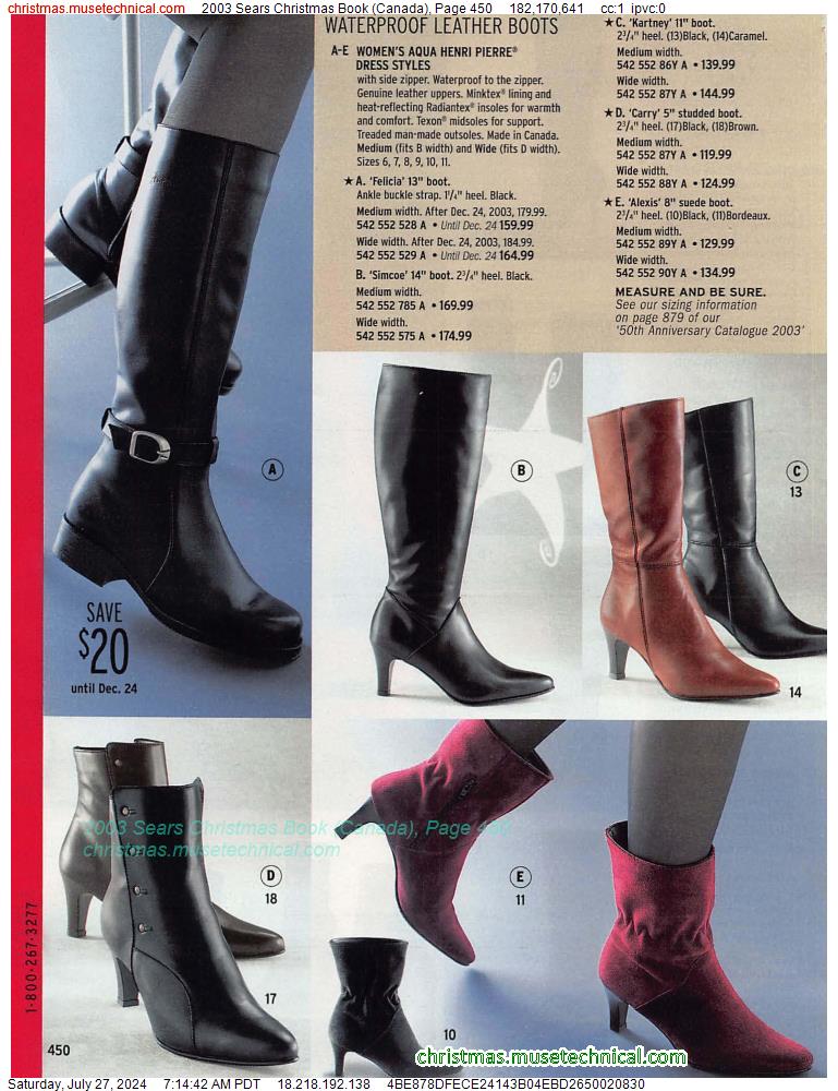 2003 Sears Christmas Book (Canada), Page 450