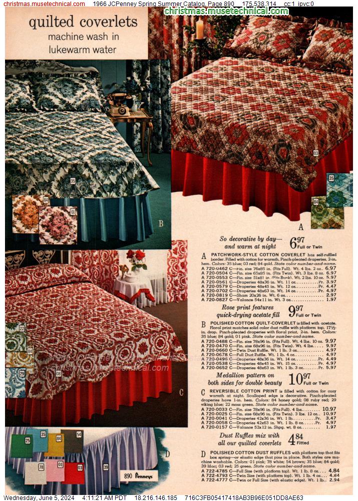 1966 JCPenney Spring Summer Catalog, Page 890