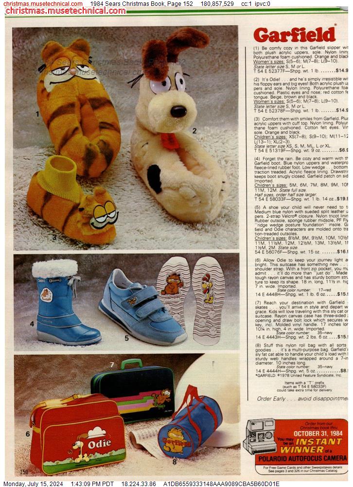 1984 Sears Christmas Book, Page 152