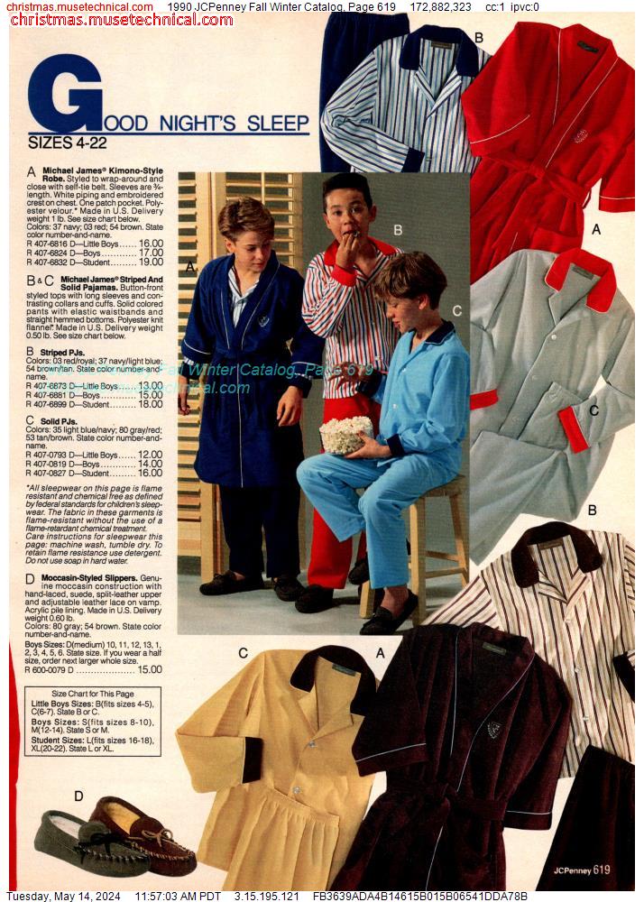 1990 JCPenney Fall Winter Catalog, Page 619