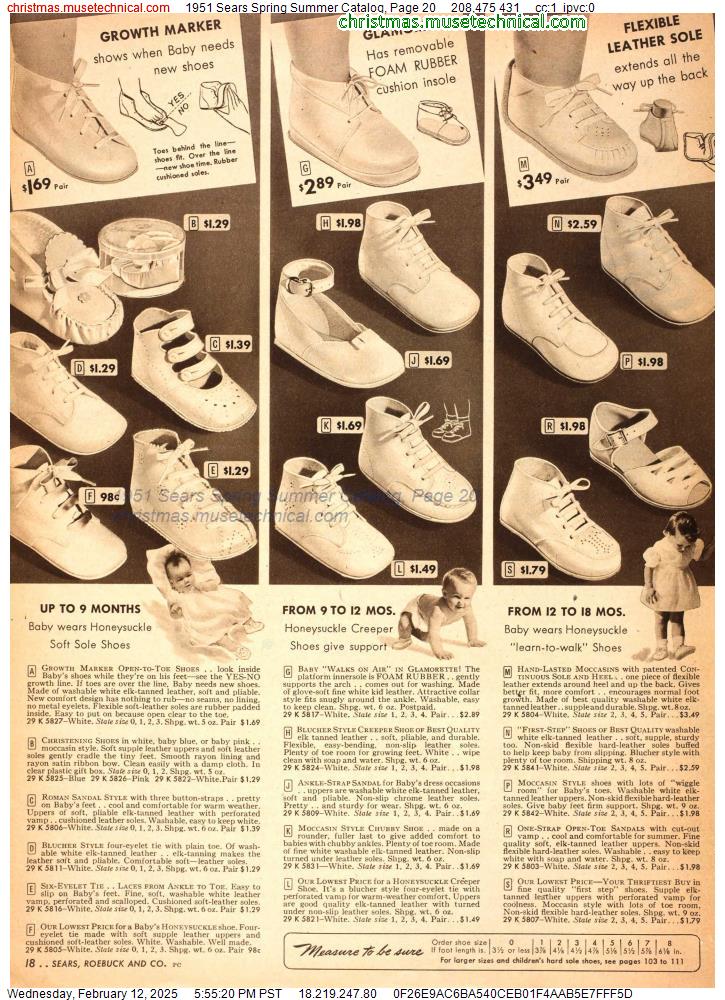 1951 Sears Spring Summer Catalog, Page 20