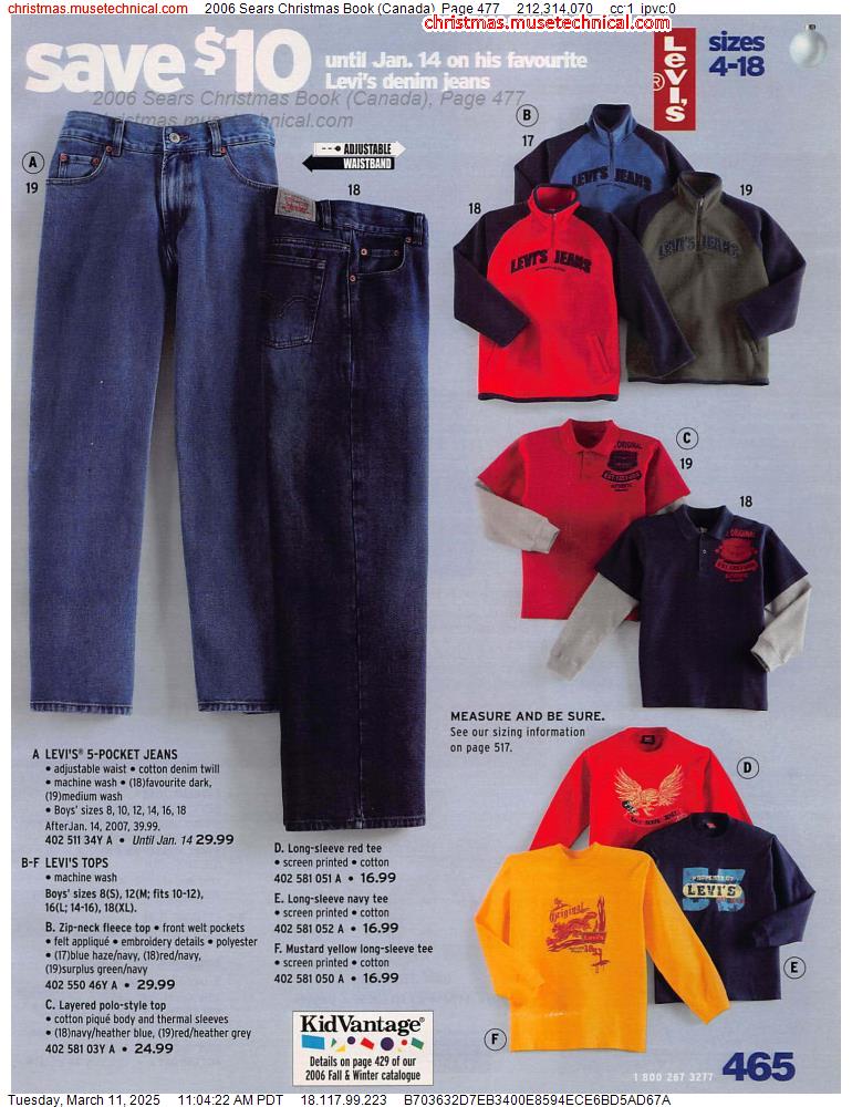 2006 Sears Christmas Book (Canada), Page 477