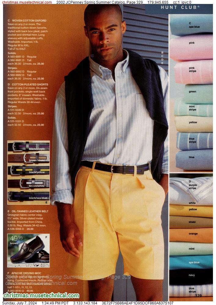 2002 JCPenney Spring Summer Catalog, Page 329