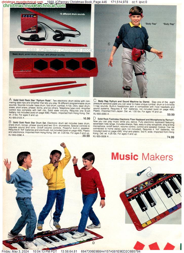 1988 JCPenney Christmas Book, Page 446