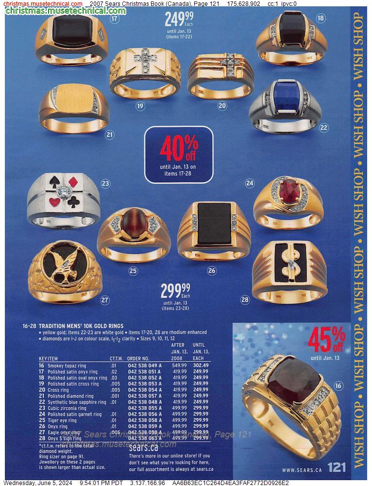 2007 Sears Christmas Book (Canada), Page 121