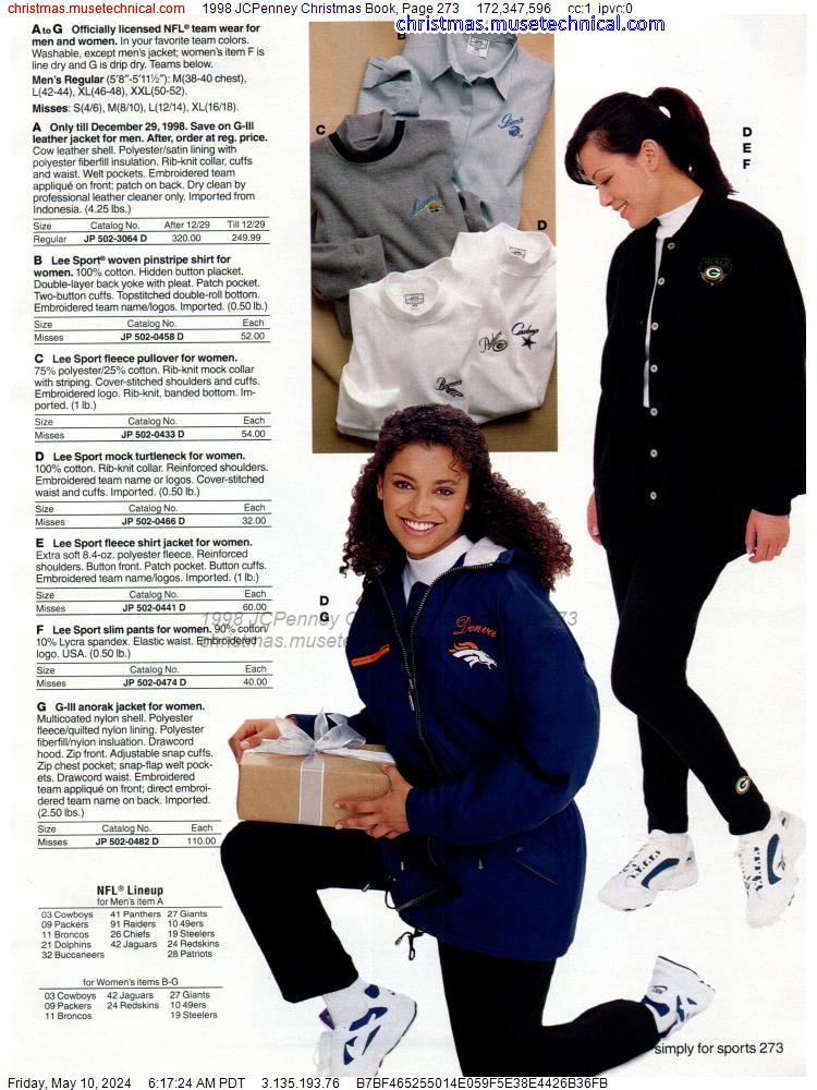1998 JCPenney Christmas Book, Page 273