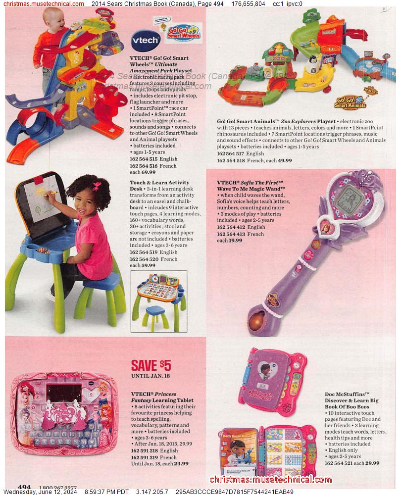 2014 Sears Christmas Book (Canada), Page 494