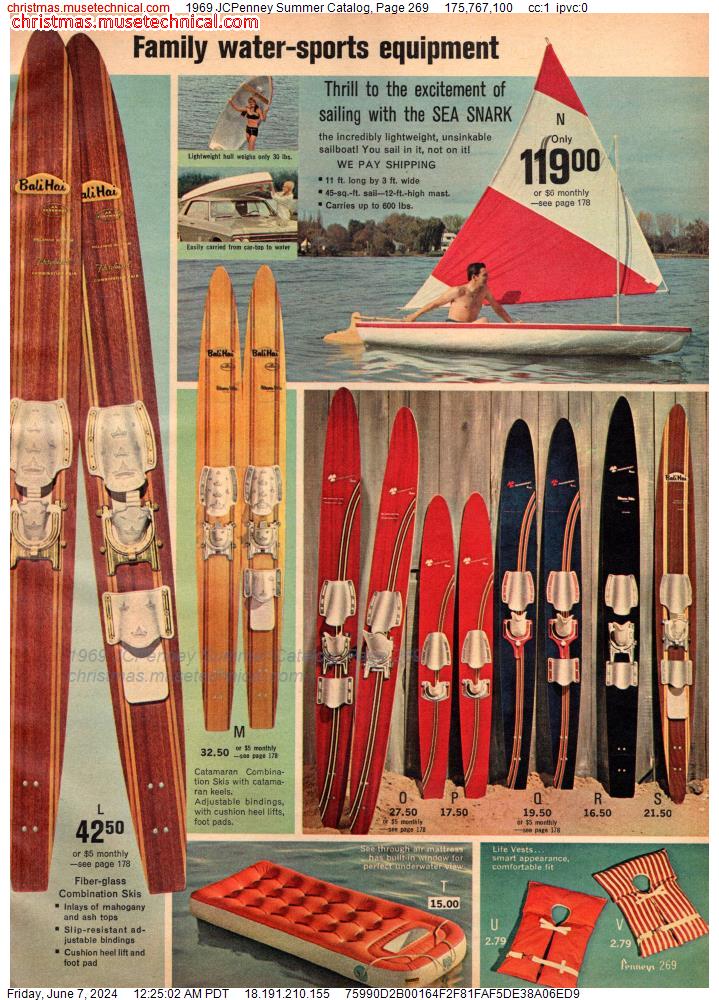 1969 JCPenney Summer Catalog, Page 269