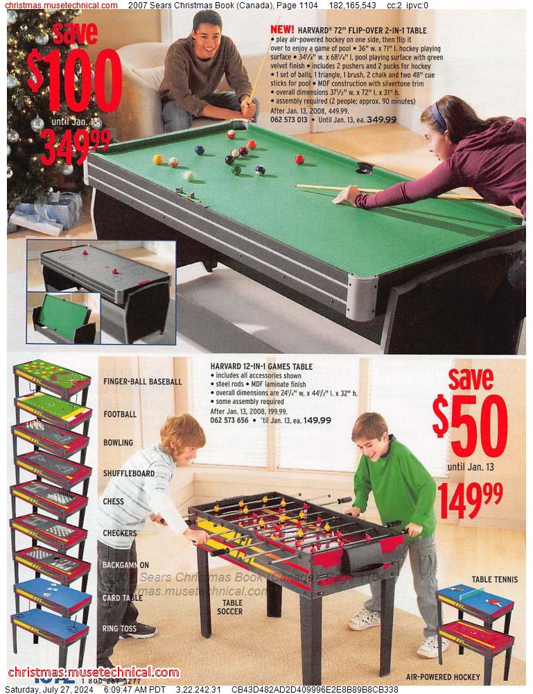 2007 Sears Christmas Book (Canada), Page 1104