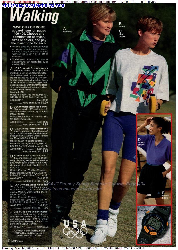 1994 JCPenney Spring Summer Catalog, Page 404