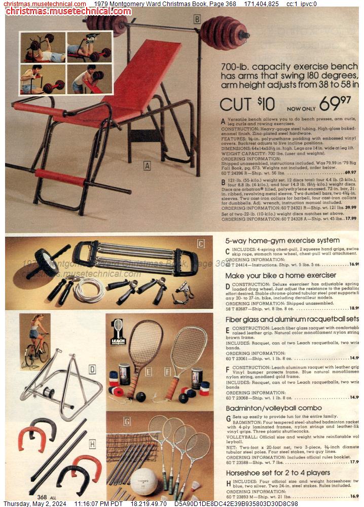 1979 Montgomery Ward Christmas Book, Page 368