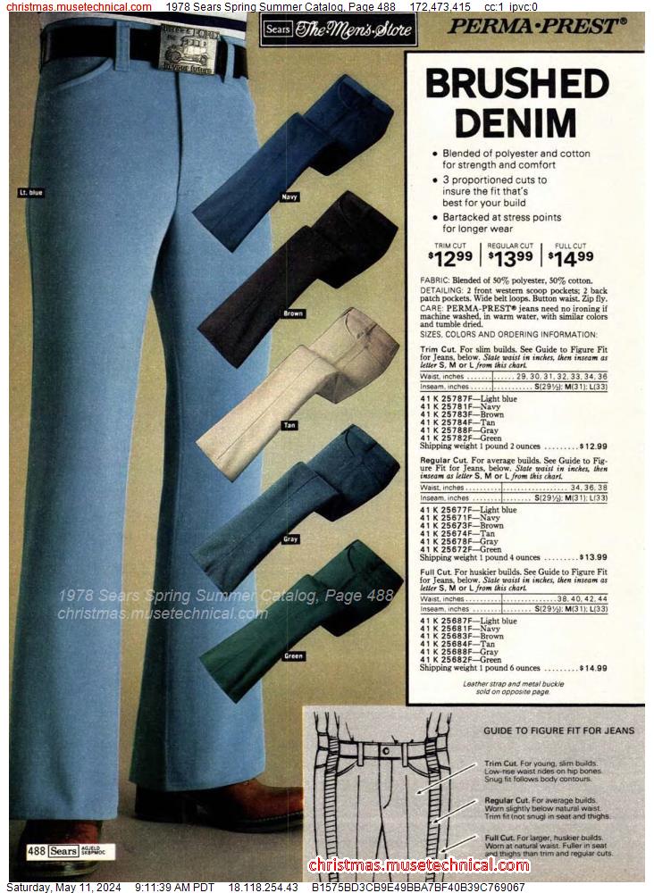 1978 Sears Spring Summer Catalog, Page 488