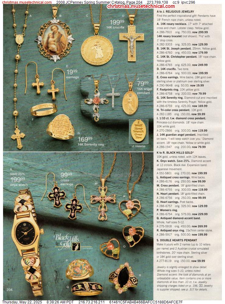 2008 JCPenney Spring Summer Catalog, Page 204