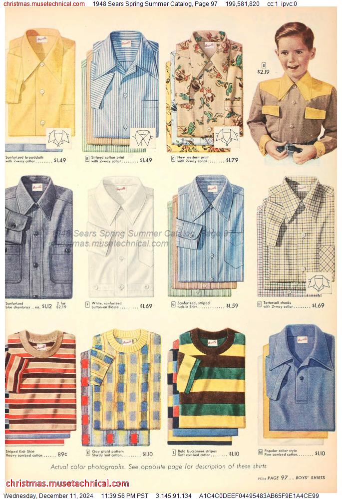 1948 Sears Spring Summer Catalog, Page 97