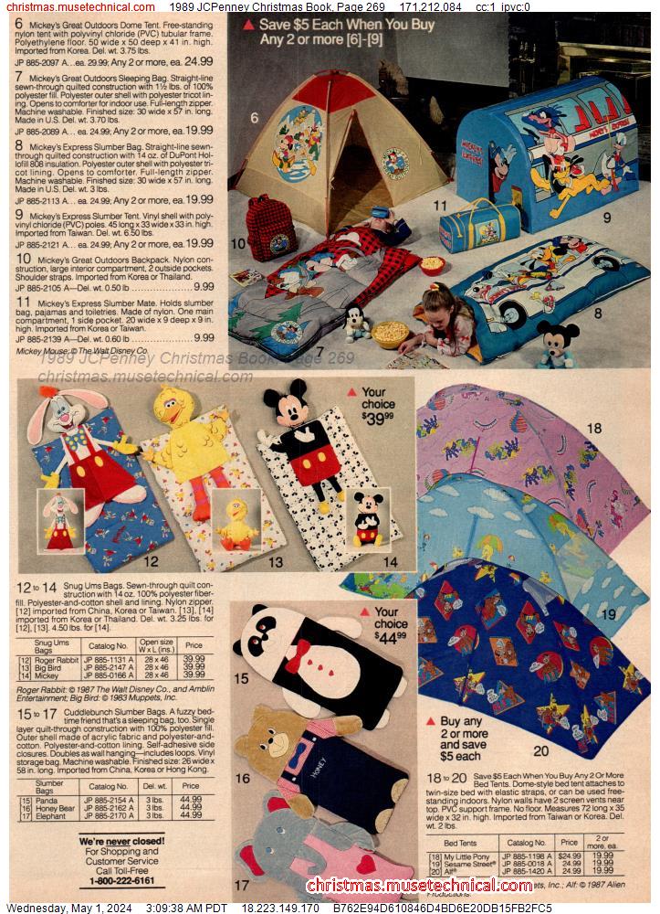 1989 JCPenney Christmas Book, Page 269