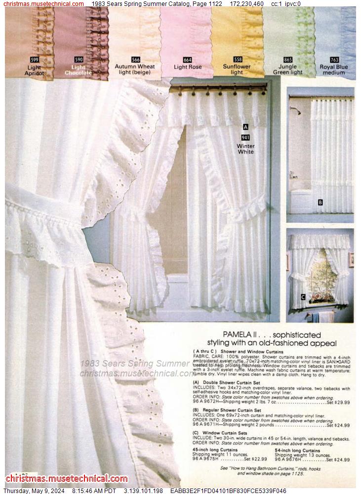 1983 Sears Spring Summer Catalog, Page 1122