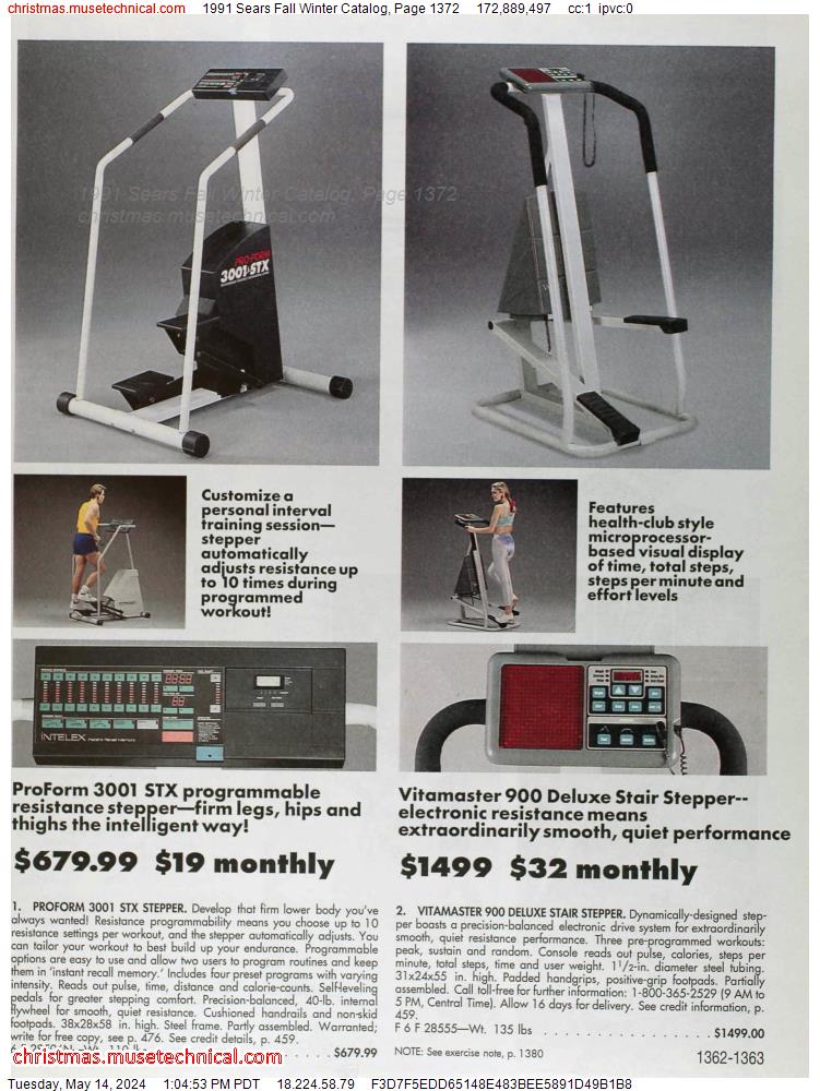 1991 Sears Fall Winter Catalog, Page 1372