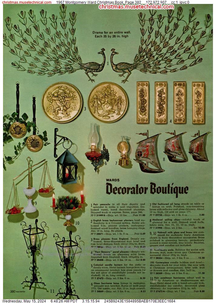 1967 Montgomery Ward Christmas Book, Page 382