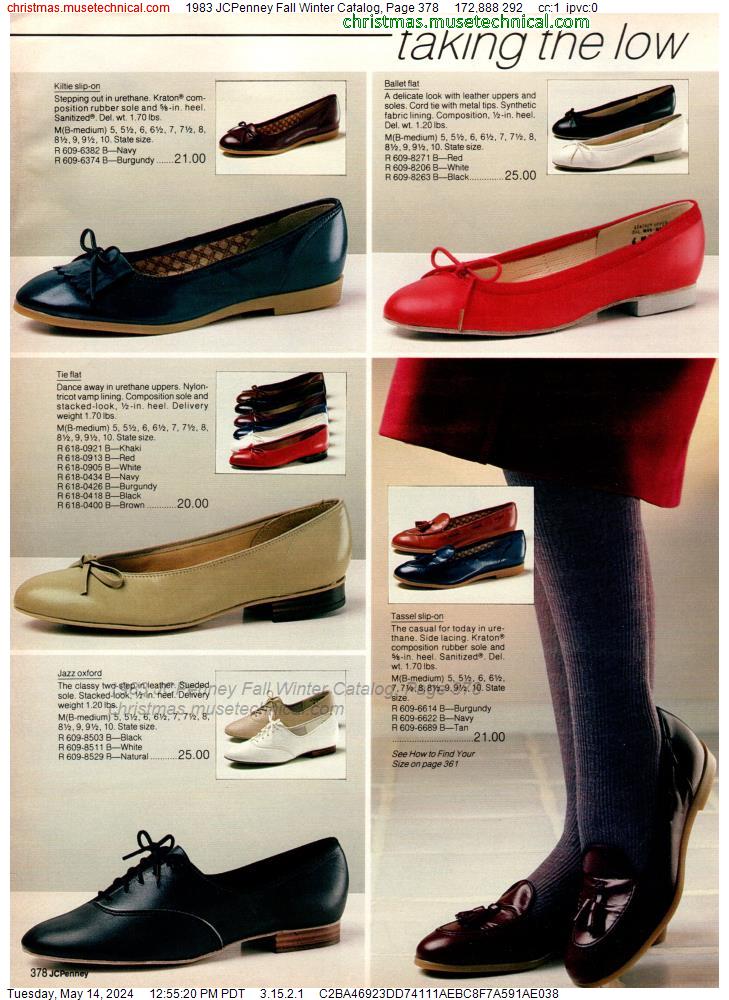 1983 JCPenney Fall Winter Catalog, Page 378