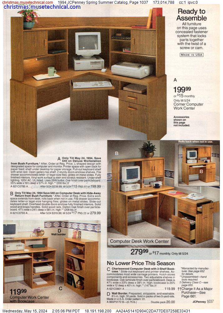 1994 JCPenney Spring Summer Catalog, Page 1037