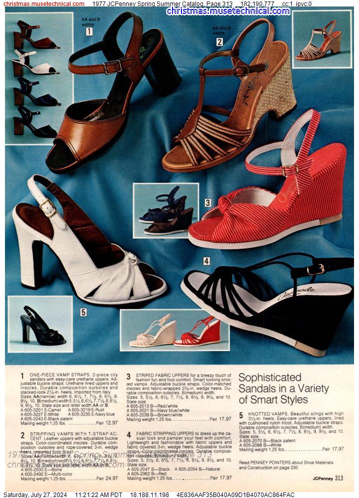 1977 JCPenney Spring Summer Catalog, Page 313