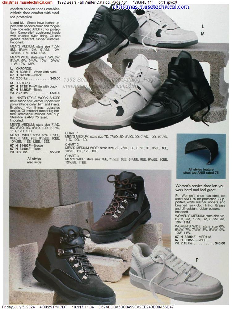 1992 Sears Fall Winter Catalog, Page 461