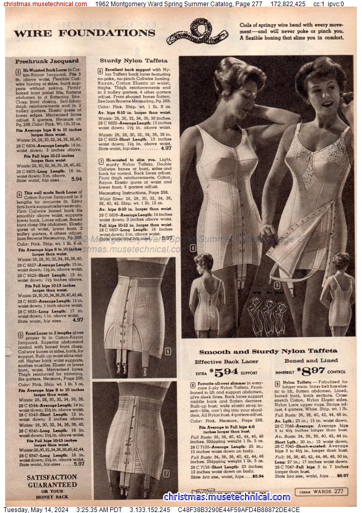 1962 Montgomery Ward Spring Summer Catalog, Page 277