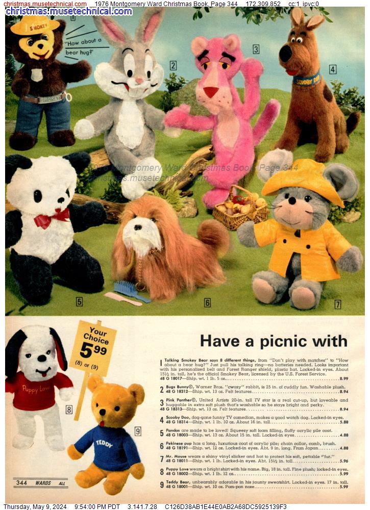 1976 Montgomery Ward Christmas Book, Page 344