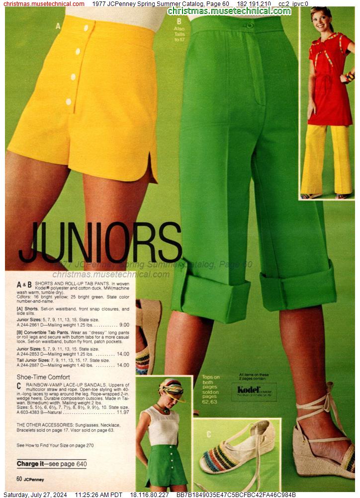 1977 JCPenney Spring Summer Catalog, Page 60