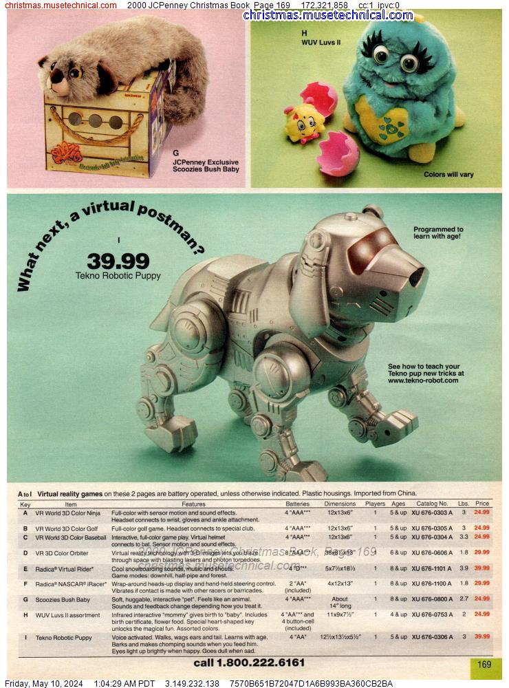 2000 JCPenney Christmas Book, Page 169
