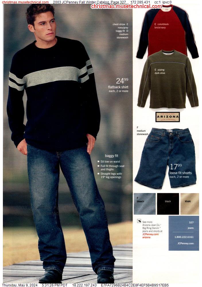 2003 JCPenney Fall Winter Catalog, Page 327