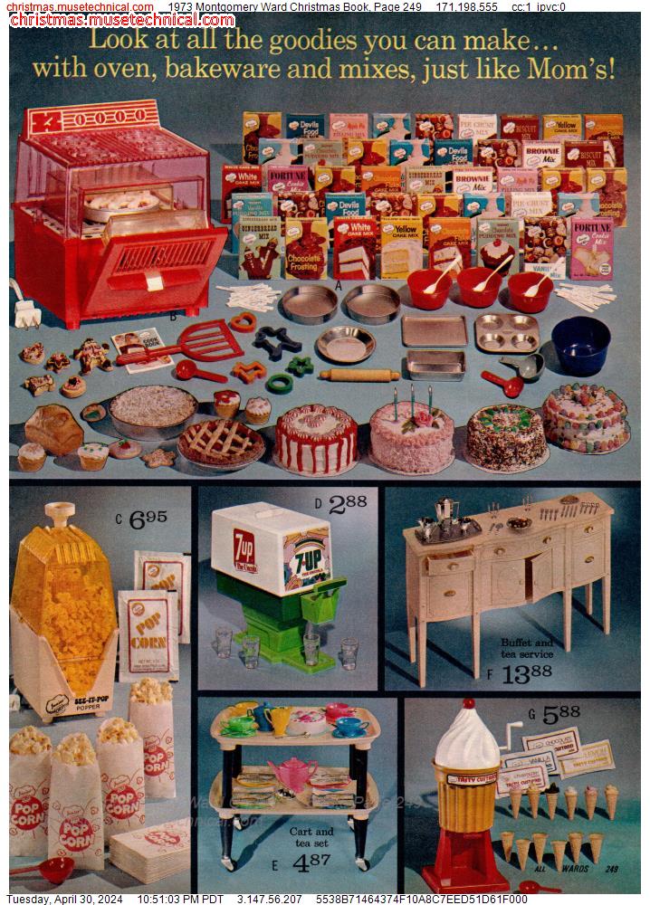 1973 Montgomery Ward Christmas Book, Page 249