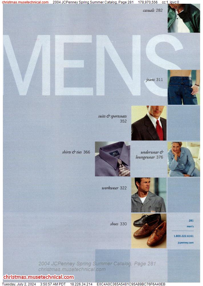 2004 JCPenney Spring Summer Catalog, Page 281