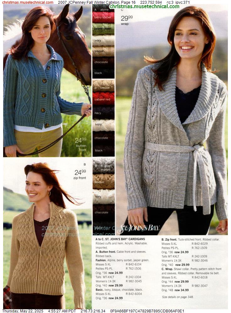 2007 JCPenney Fall Winter Catalog, Page 16