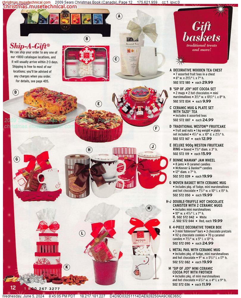 2009 Sears Christmas Book (Canada), Page 12