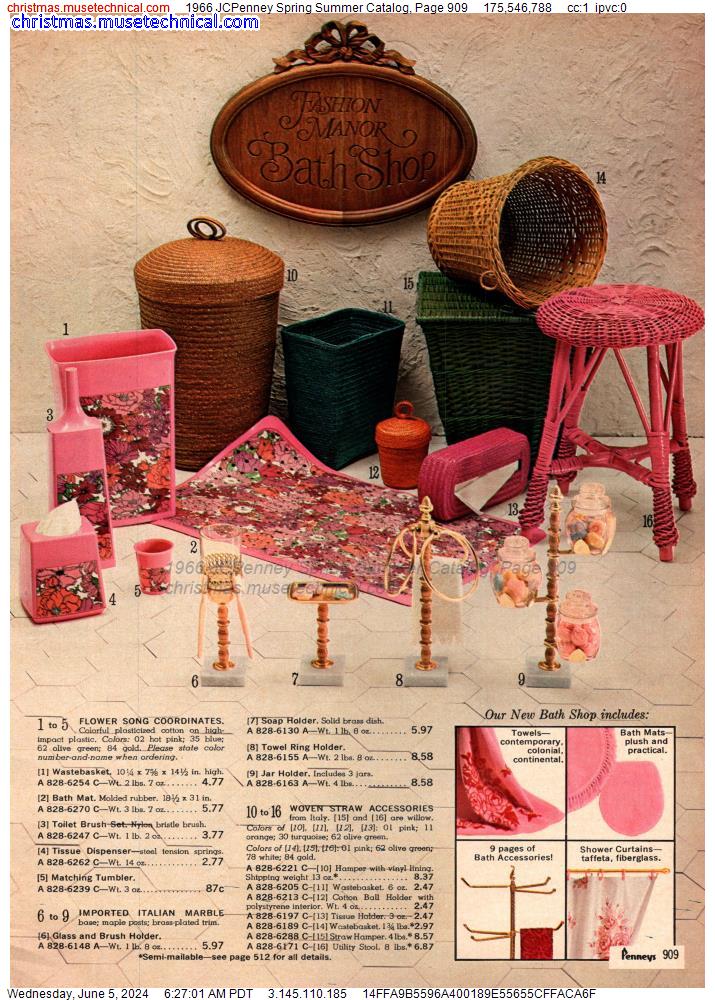 1966 JCPenney Spring Summer Catalog, Page 909