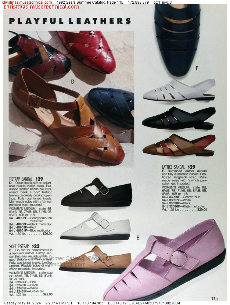 1992 Sears Summer Catalog, Page 115