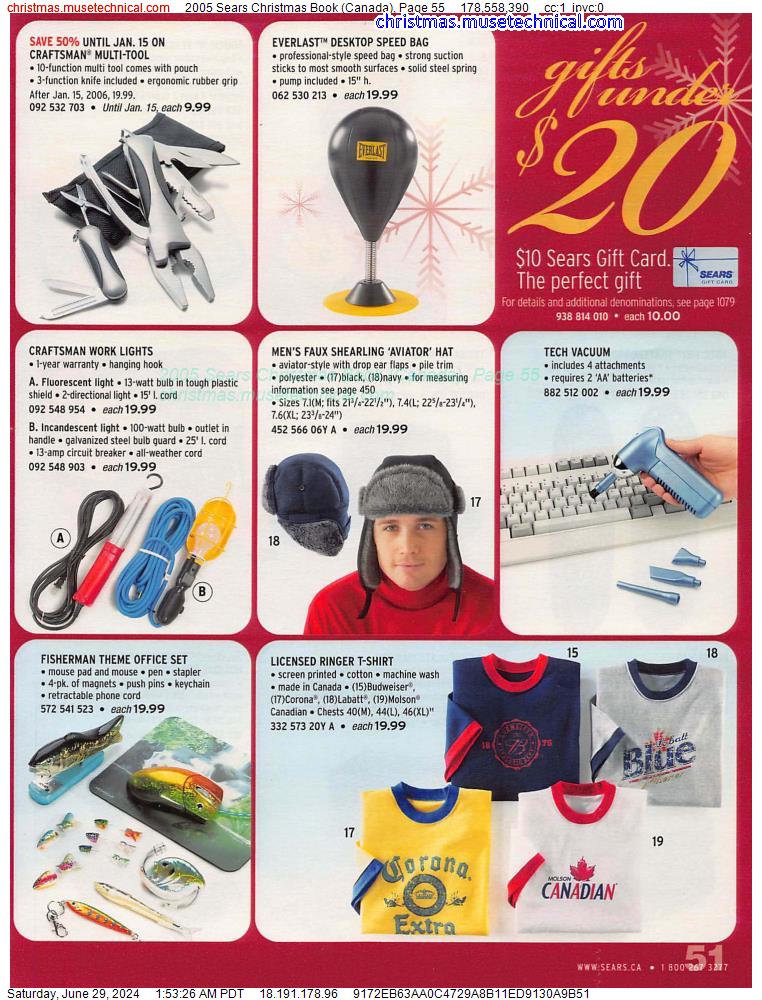 2005 Sears Christmas Book (Canada), Page 55