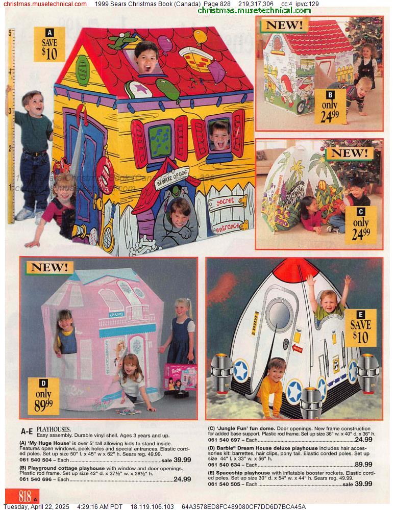 1999 Sears Christmas Book (Canada), Page 828