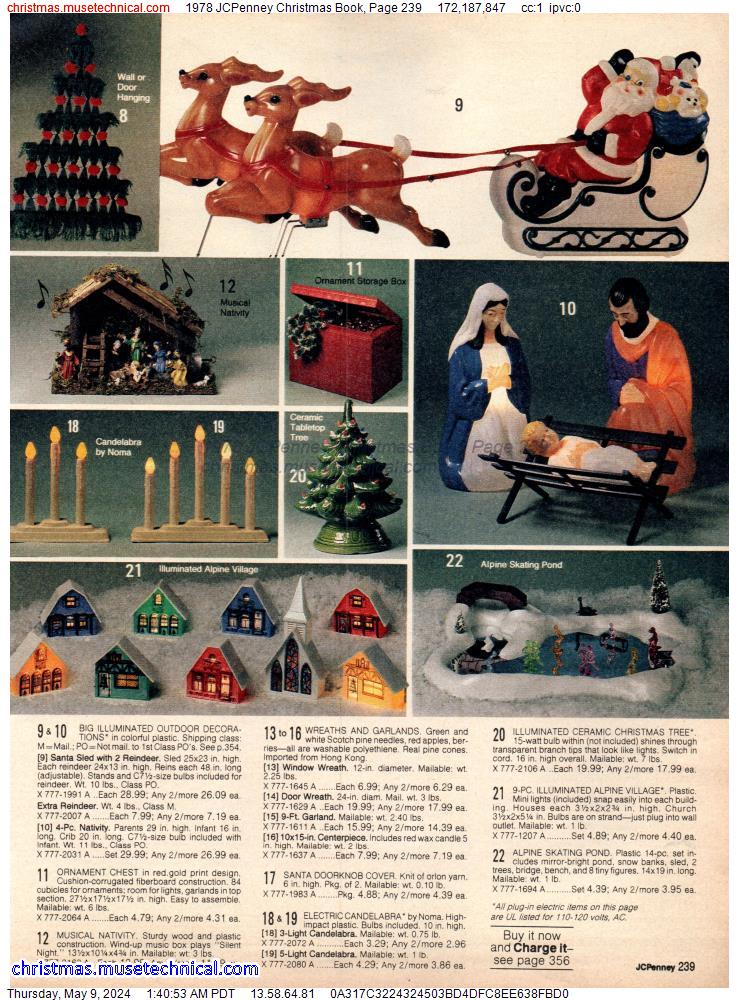 1978 JCPenney Christmas Book, Page 239
