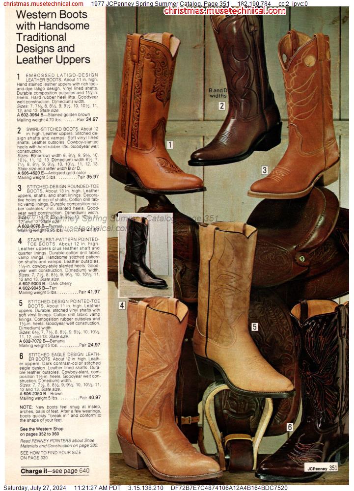 1977 JCPenney Spring Summer Catalog, Page 351