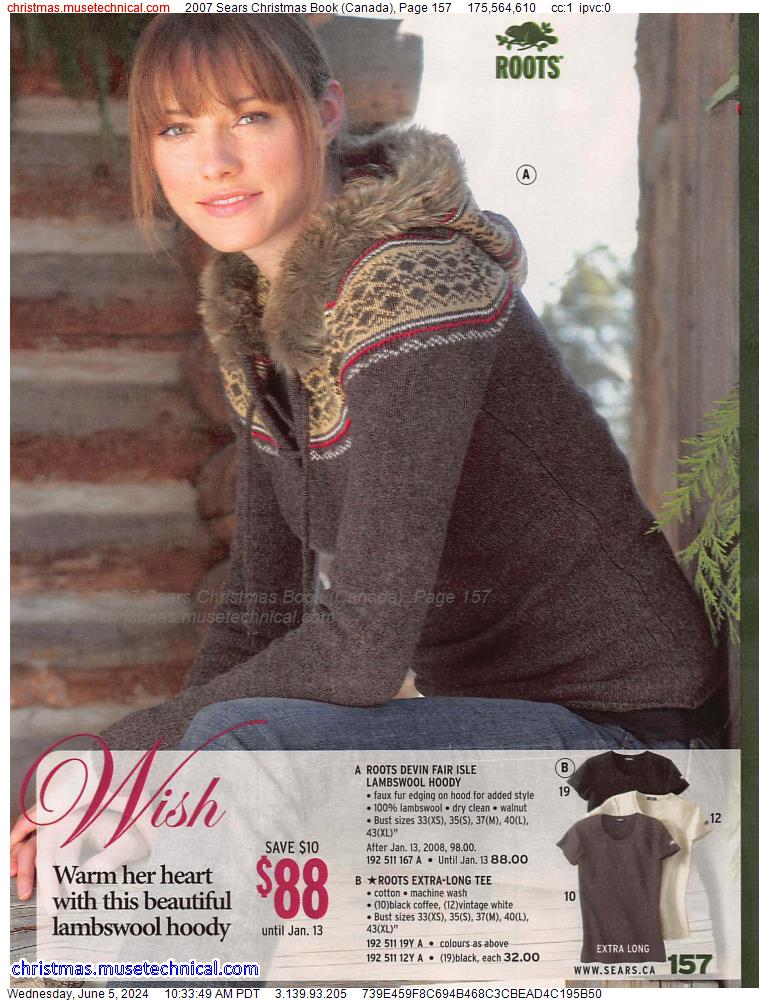 2007 Sears Christmas Book (Canada), Page 157