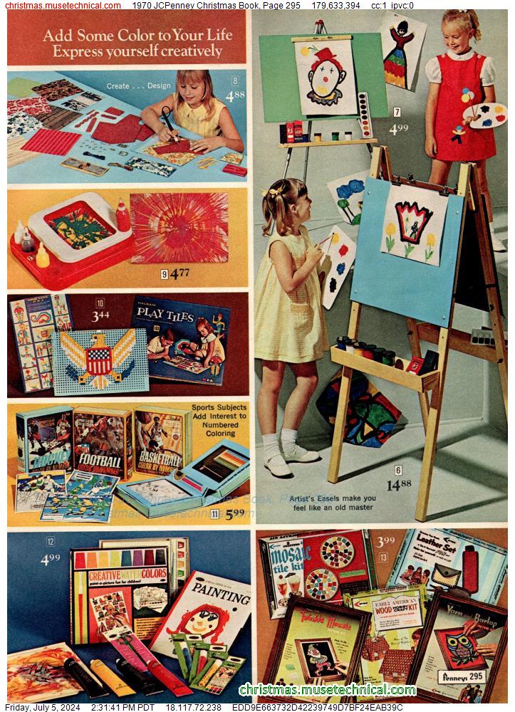 1970 JCPenney Christmas Book, Page 295
